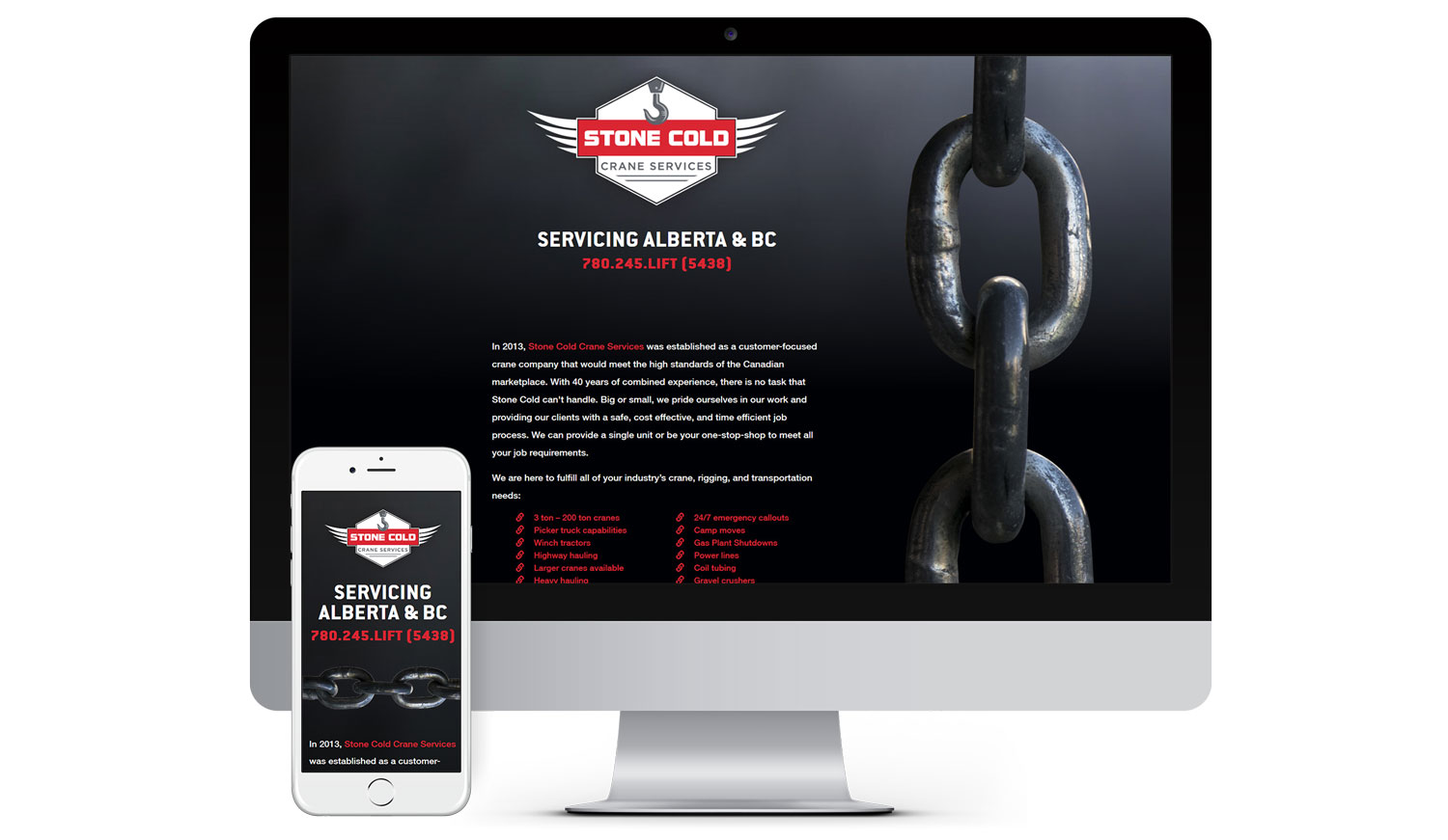 Stone Cold Crane Services Ltd logo