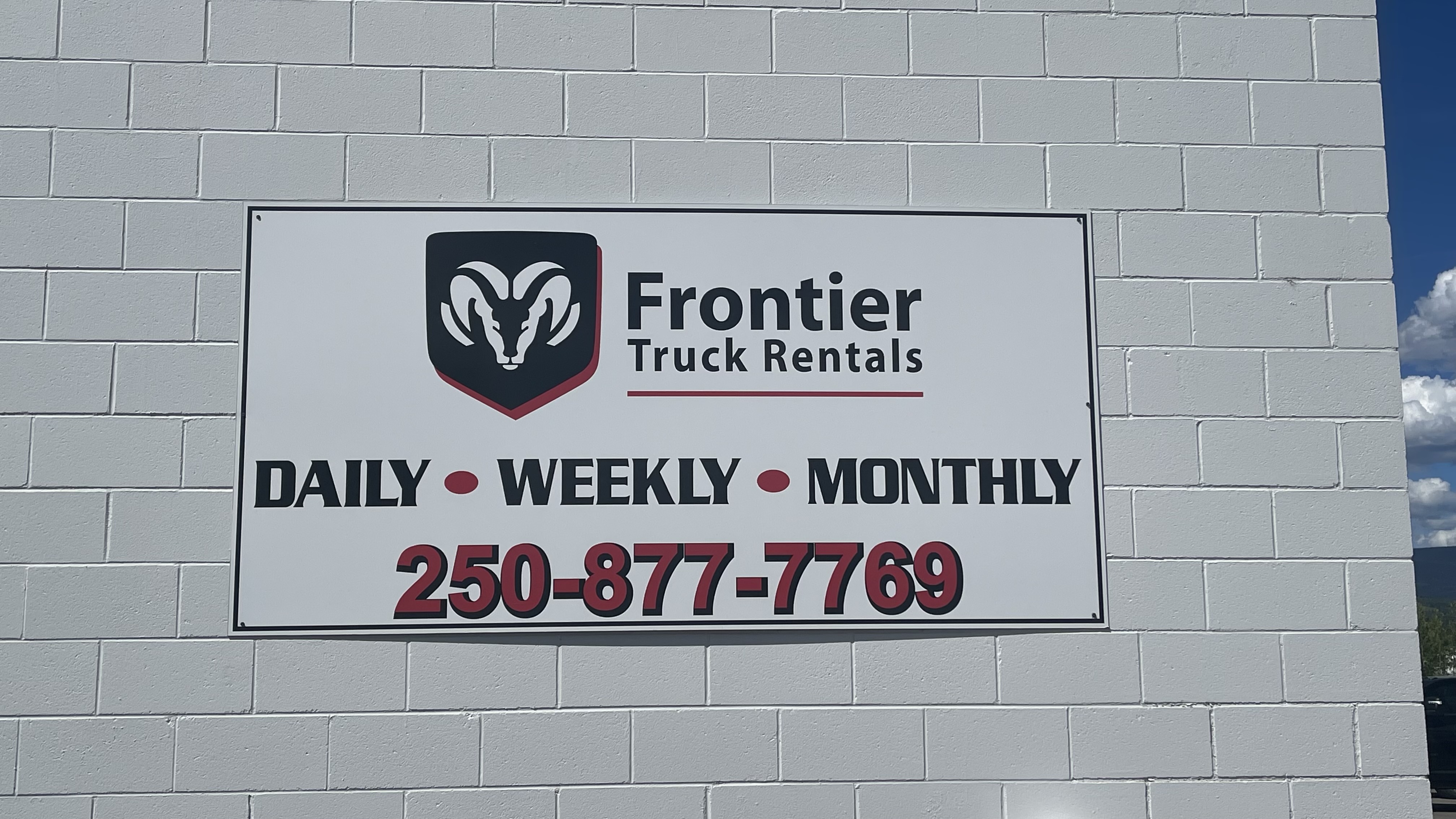 Frontier Truck Rentals logo