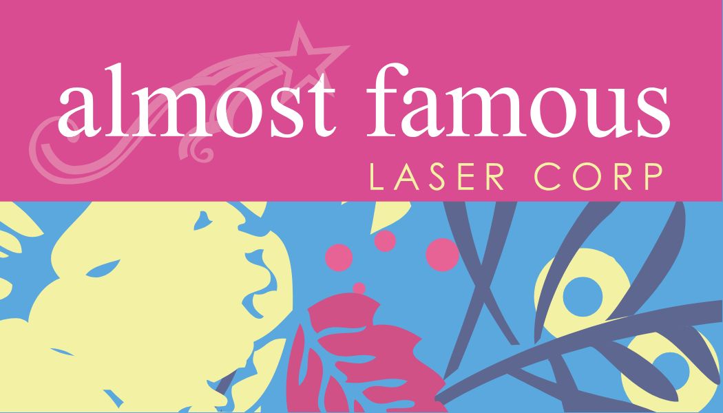 Almost Famous Laser Corp logo