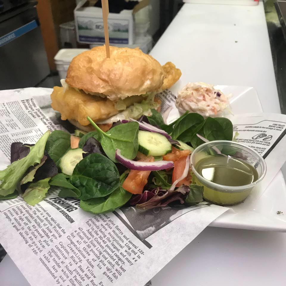 P Bass Fish & Chips 100 Mile House, BC British Columbia Local