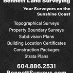 Bennett Land Surveying Ltd logo
