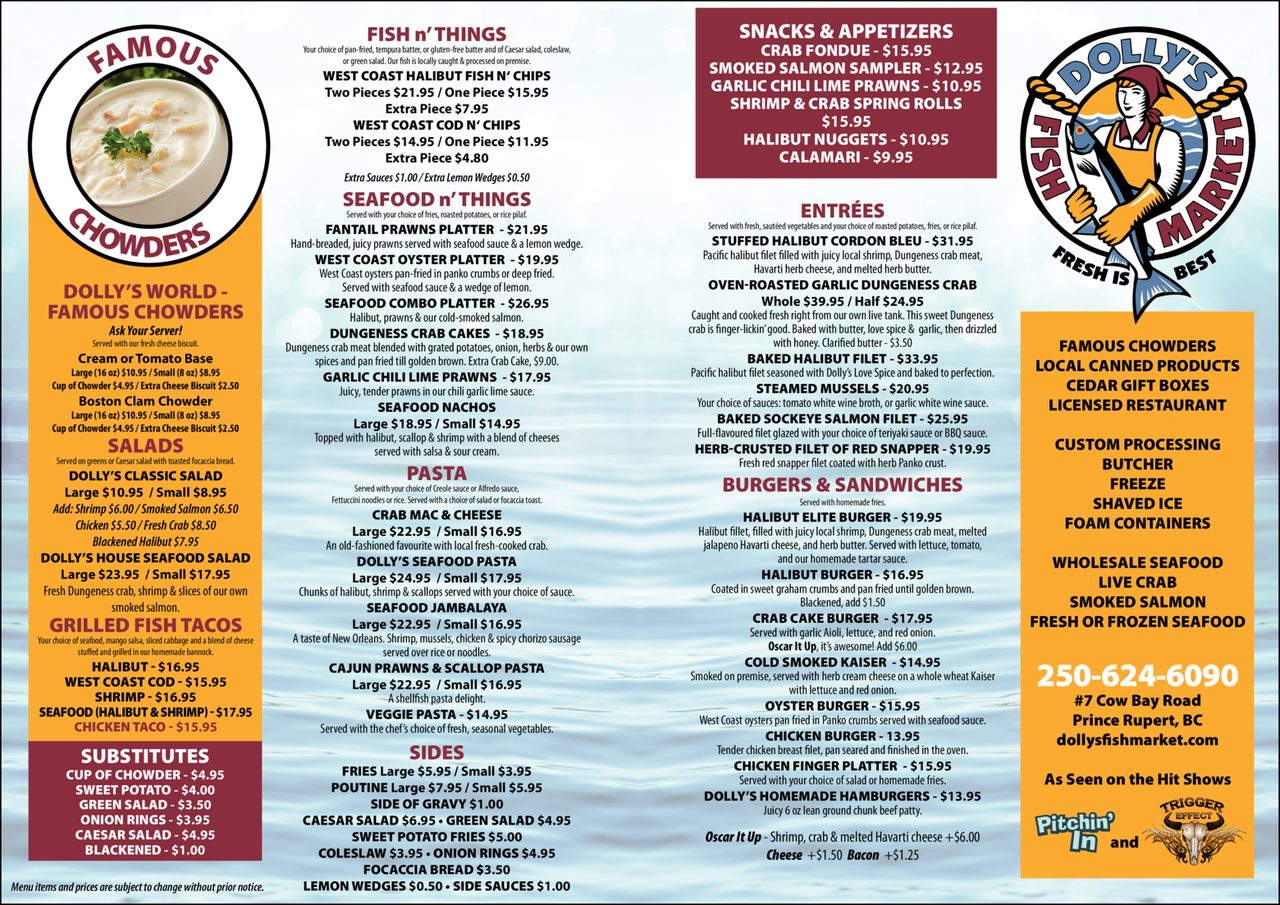 Dolly's Fish Market Inc Prince Rupert, BC British Columbia Local